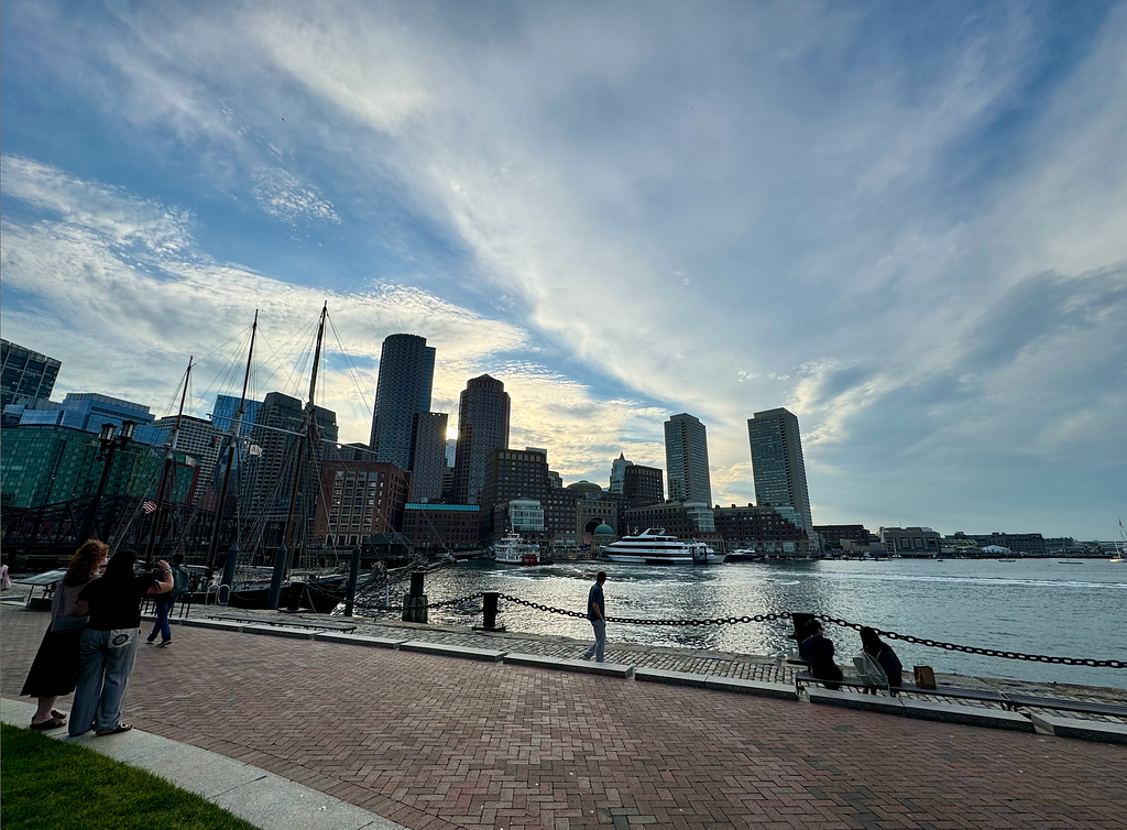Fishing Boston Harbor 2024 — Scouting the Pier 4 Area